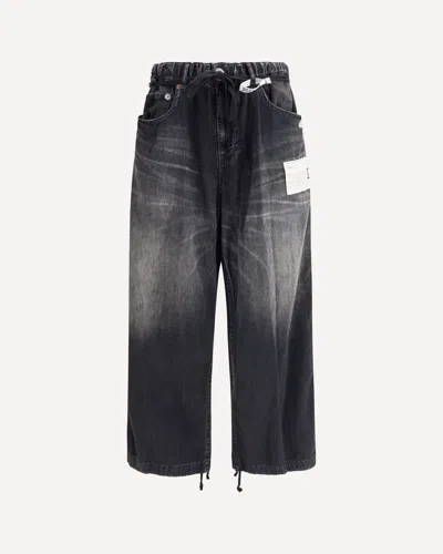 Miharayasuhiro Maison Mihara Yasuhiro Women Baggy Jeans In Black