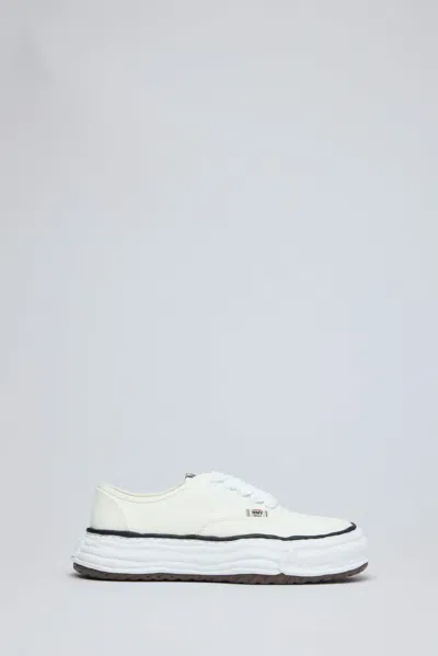 MIHARAYASUHIRO BAKER OG SOLE CANVAS LOW-TOP SNEAKER