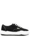 Miharayasuhiro Baker Canvas Low-top Sneakers In Black