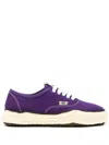 Miharayasuhiro Baker Cotton-canvas Sneakers In 紫色