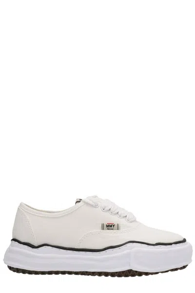 Miharayasuhiro Baker Lace-up Sneakers In White