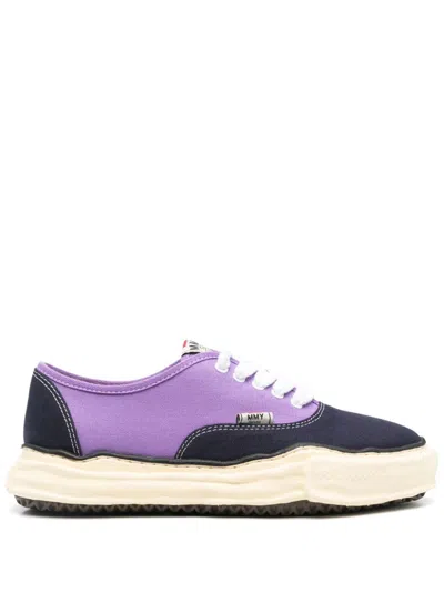 Miharayasuhiro Baker Og Sneakers In Purple/black