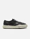 Miharayasuhiro Baker Og Sole Studded Canvas Low-top Sneaker In Black