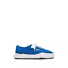 Miharayasuhiro Baker Round Toe Irregular Sneakers In Blue