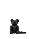 Miharayasuhiro Bear Mini Shoulder Bag In Black