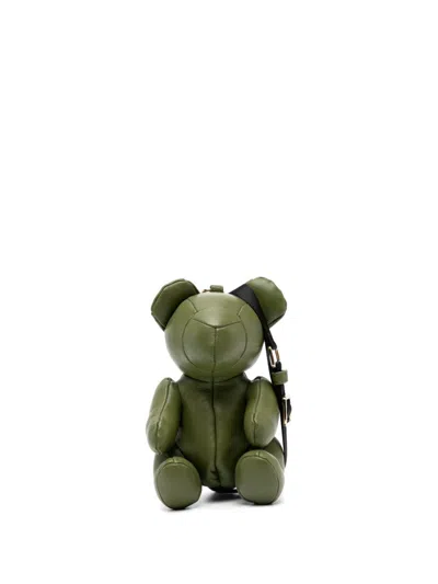 Miharayasuhiro Bear Shoulder Bag In Grün