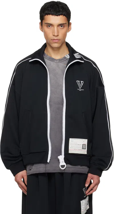 Miharayasuhiro Black Amateur Sewn Like Track Jacket