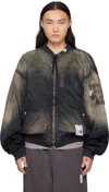 Miharayasuhiro Aged Flight Jacket In Black
