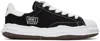 Miharayasuhiro Maison Mihara Yasuhiro Black Canvas Blakey Low Top Sneakers In Black