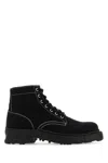 Miharayasuhiro Side-zip Canvas Boots