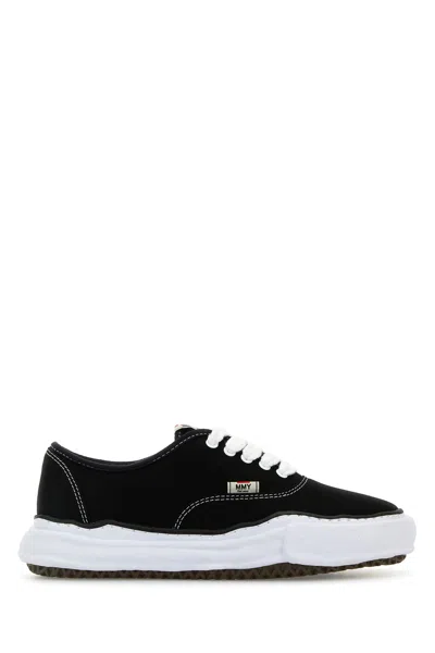 Miharayasuhiro Black Canvas Sneakers
