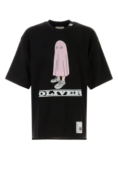 Miharayasuhiro Maison Mihara Yasuhiro Black Cotton Oversize T Shirt