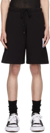 Miharayasuhiro Black Easy Shorts In Black