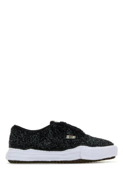 MIHARAYASUHIRO BLACK FABRIC SNEAKER