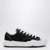 Miharayasuhiro Black Hank Og Sole Canvas Low-top Sneakers In Grey