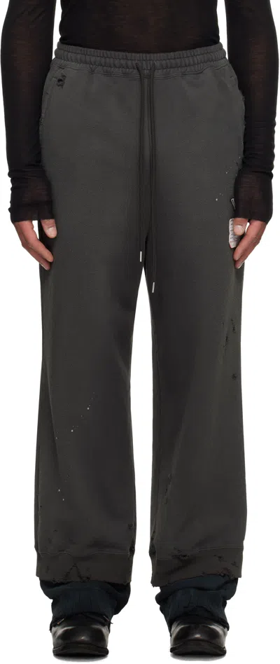 Miharayasuhiro Black Layered Sweatpants