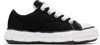 Miharayasuhiro Peterson 23 Original Sole Padded Canvas Low-top Sneaker In Black