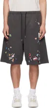 Miharayasuhiro Embroidered Patch Shorts