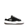 Miharayasuhiro Maison Mihara Yasuhiro Black Canvas Blakey Low-top Sneakers Men