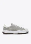 Miharayasuhiro Maison Mihara Yasuhiro Blakey Original Sole Canvas Low-top Sneakers In Gray