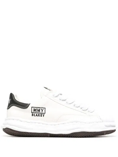 Miharayasuhiro White Blakey Low Top Sneakers