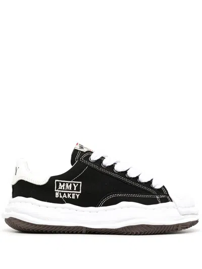 Miharayasuhiro Blakey Low Top Sneakers - Unisex - Rubber/cotton In Black