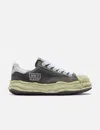 Miharayasuhiro Blakey Og Dyed Sole Canvas Low-top Sneaker In Grey