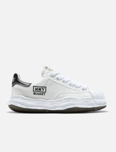 Miharayasuhiro Blakey Og Sole Canvas Low-top Sneakers In White