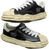 Miharayasuhiro Blakey Og Sole Silicon Coating Sneakers In Black