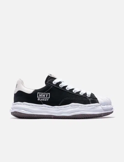 Miharayasuhiro Blakey Og Sole Suede Low-top Sneakers In Black