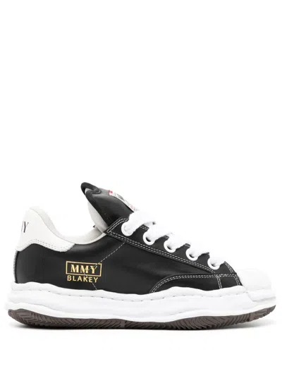 Miharayasuhiro Blakey Original Sole Chunky Sneakers In Black