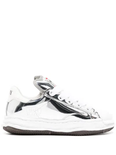 Miharayasuhiro Blakey Original Sole Chunky Sneakers In Silver