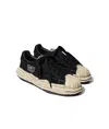 Miharayasuhiro Blakey Og Sole Suede Low-top Sneaker In Black