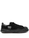 Miharayasuhiro Blakey Og Sole Canvas Low-top Sneaker In Black