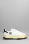 Miharayasuhiro Blakey Sneakers In White Canvas In White