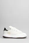 Miharayasuhiro Blakey Leather Low-top Sneakers In White