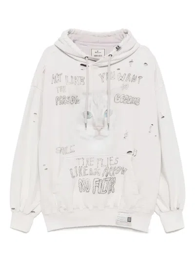 Miharayasuhiro Hoodie Mit Bleach Cat-print