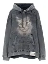 Miharayasuhiro Bleached Hoodie Sweatshirt