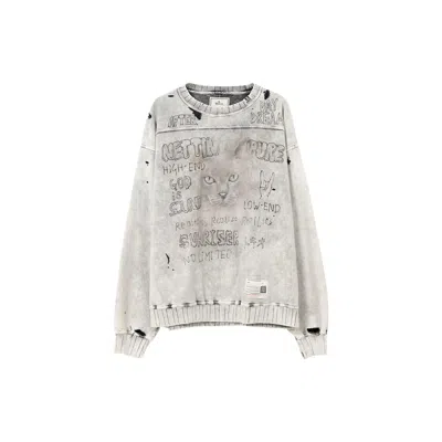 Miharayasuhiro Bleached Pullover In White