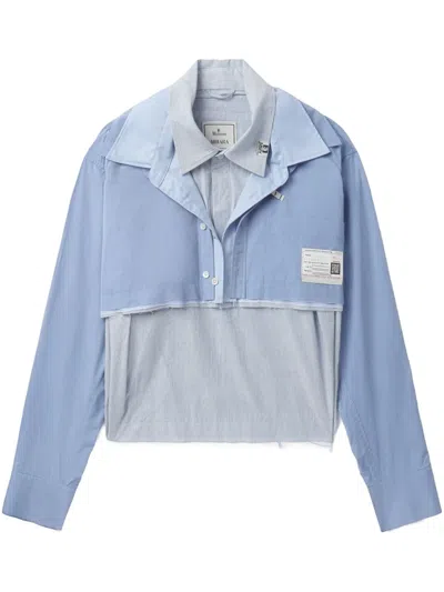 Miharayasuhiro 分层式衬衫 In Blue