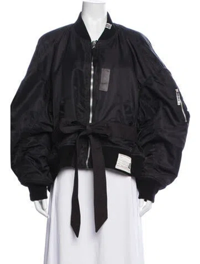 Pre-owned Miharayasuhiro Bomber Jacket In Black