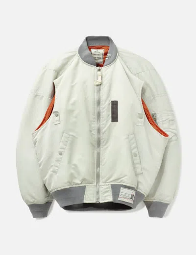 Miharayasuhiro Bomber Jacket In White