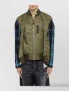 Miharayasuhiro Bomber Jacket With Hollowed Out Design