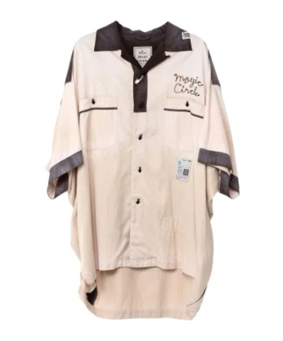 Miharayasuhiro Bowling S/s Shirts In Nude