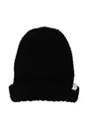Miharayasuhiro Cable-knit Beanie In Black