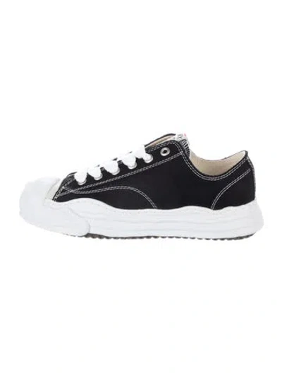 Pre-owned Miharayasuhiro Canvas Athletic Sneakers In Blue
