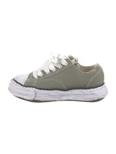 Pre-owned Miharayasuhiro Canvas Chunky Sneakers In Multi