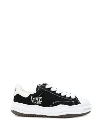 Miharayasuhiro Maison Mihara Yasuhiro Unisex Canvas Sneaker In Black