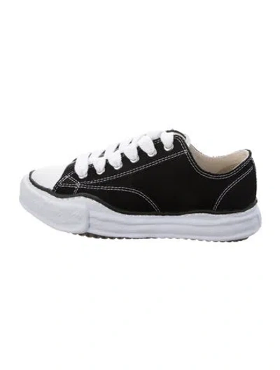 Pre-owned Miharayasuhiro Canvas Sneakers In Black