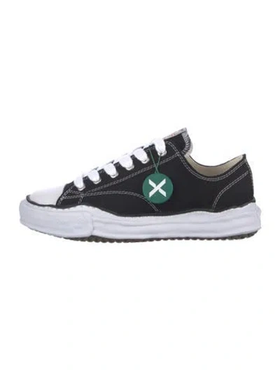 Pre-owned Miharayasuhiro Canvas Sneakers In Black